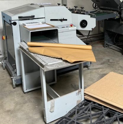 Horizon PSX-56 package delivery with sheet press