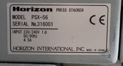 Horizon PSX-56 package delivery with sheet press - Image 2